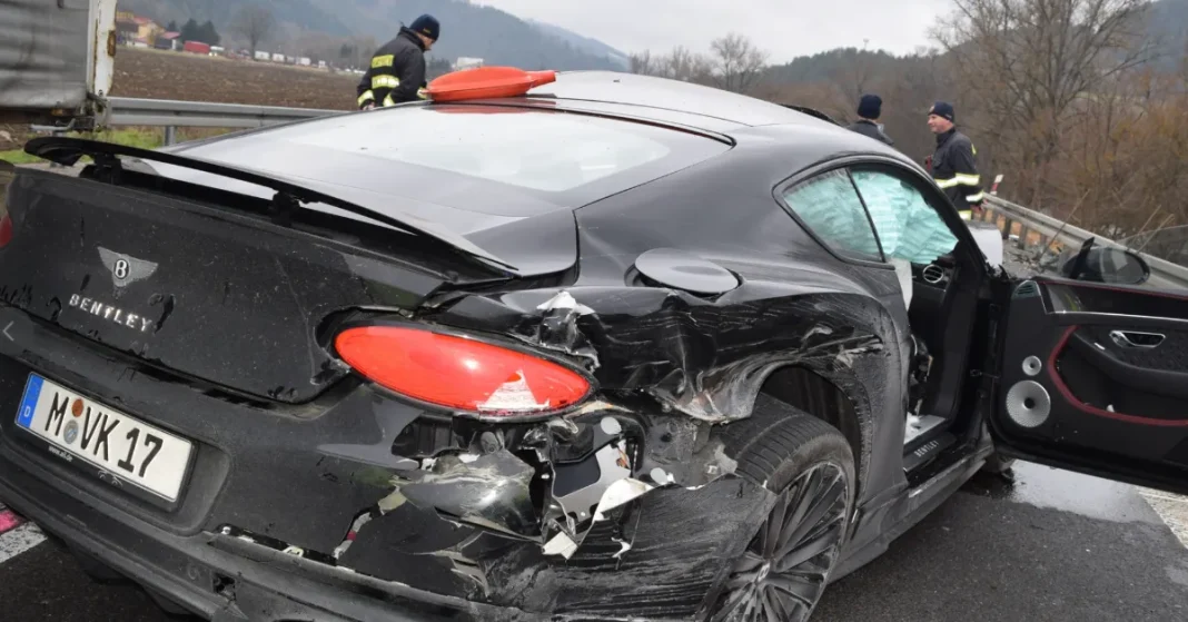 Tragická nehoda Bentley