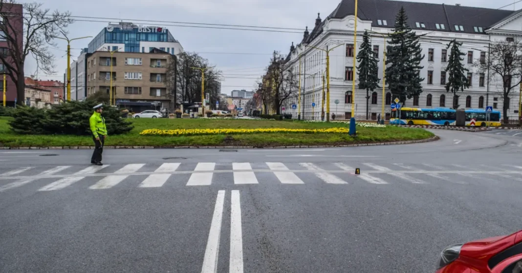Nehoda cyklista Košice